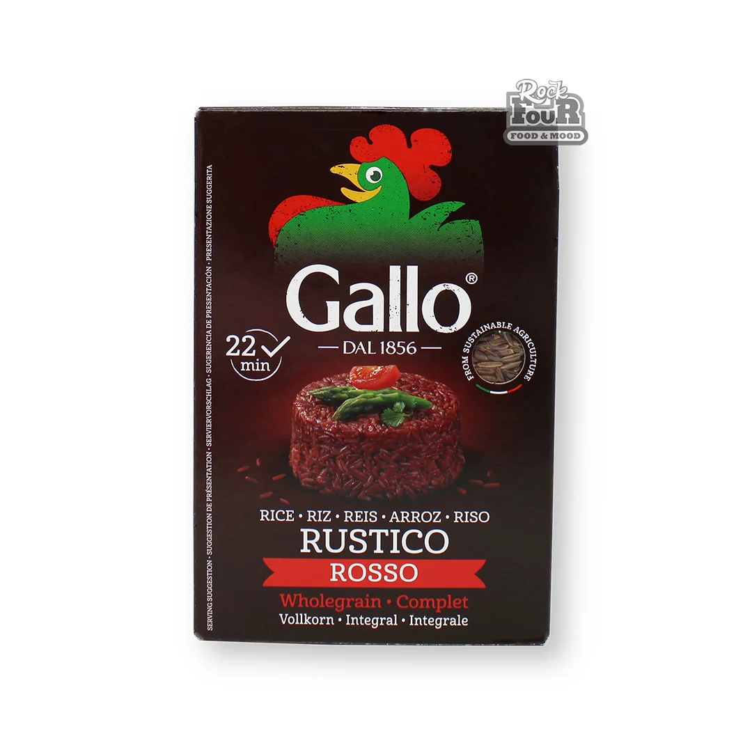 Rice "Gallo Rosso" red, long-grain 500g